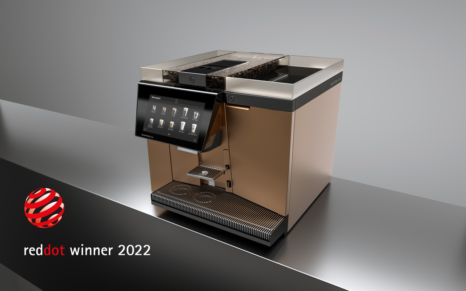 Espressor professional THERMOPLAN Black&White4 neo CTM P BRONZ
